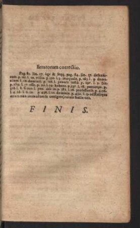 Erratorum correctio.