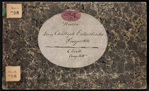 [Georg Christoph Eimmartische Prospeckte]