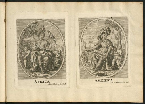 40r-40v, Blatt 13: Africa (und) Blatt 5: America