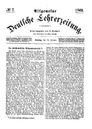 Der jüdisch-christliche Religionsunterricht