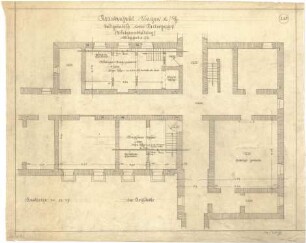 Billing, Hermann; Singen; Krankenhaus - Röntgenabteilung (Grundriss Keller)