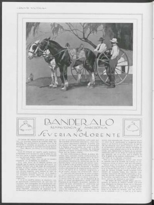 Banderaló : Reminiscencia anécdota, dibujos de Alonso