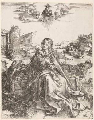 Die Heilige Familie mit der Heuschrecke