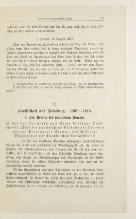 II. Knechtschaft und Befreiung. 1807 - 1815