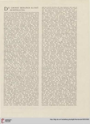 9: Die grosse Berliner Kunstausstellung