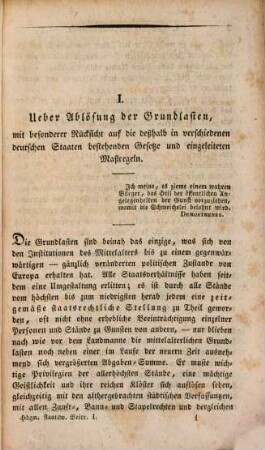 Zeitbedürfnisse, in politischer, administrativer und gewerblicher Beziehung : oder staatswissenschaftliche Beiträge