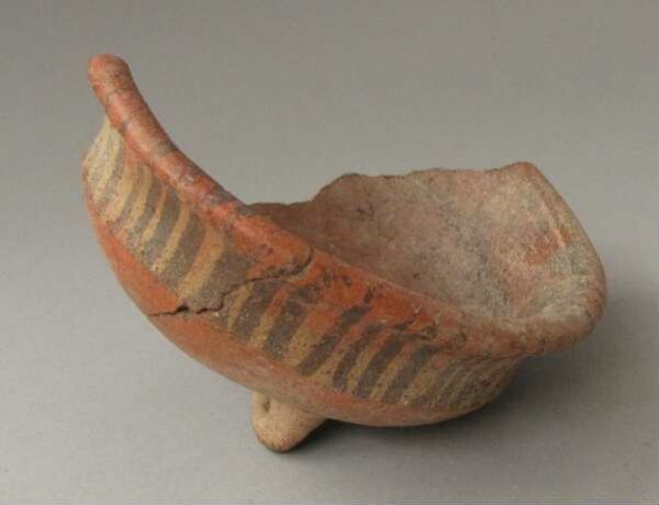 Fragment of a clay bowl