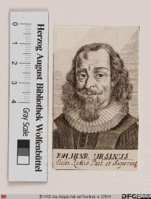 Bildnis Johann Heinrich Ursinus
