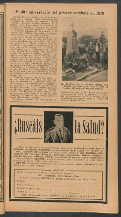 El 40. aniversario del primer combate de 1870