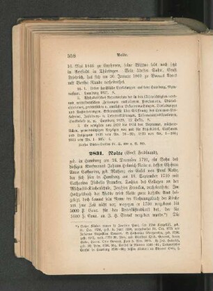 2831. Nolte (Ernst Ferdinand)