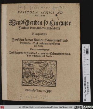 Epistola Amici Ad Amicum