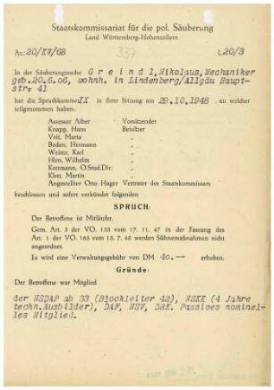 Greindl, Nikolaus