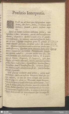 Praefatio Interpretis