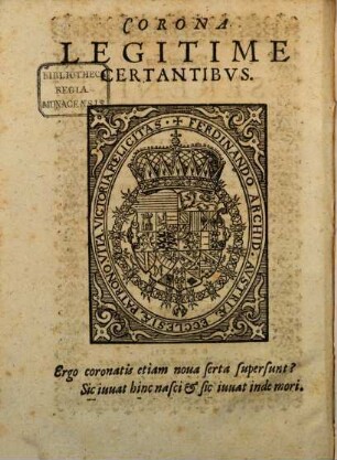 Parentalia sereniss. principi ac dominae D. Mariae Archiduci Austriae