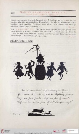 Silhouetten (Nr. 621 - 623)