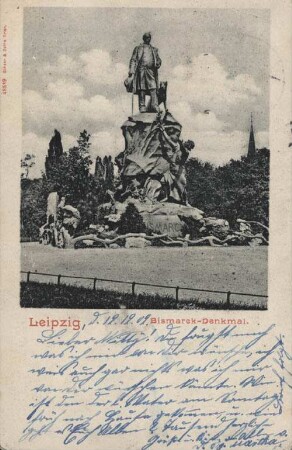 Leipzig: Bismarck-Denkmal