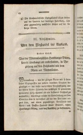 18-31, Erstes Stück. - Drittes Stück.