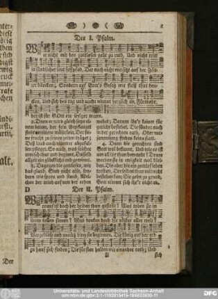 [Ambrosius Lobwassers in teutsche Reime gebrachte Psalmen Davids.]