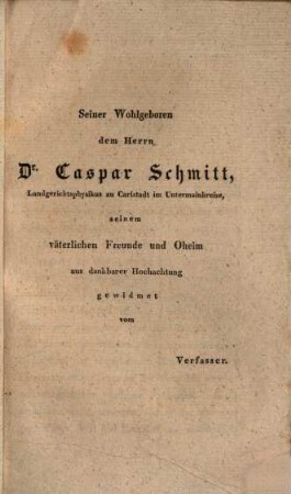 Ueber Vergiftung : Inaugural-Abhandlung