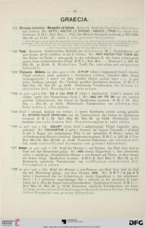 Graecia (Nr. 121-160)