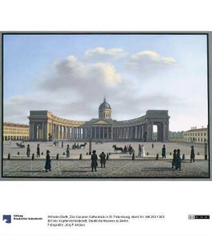 Die Kasaner Kathedrale in St. Petersburg