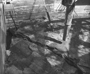 Wehrbaustelle Staustufe Randersacker/Main