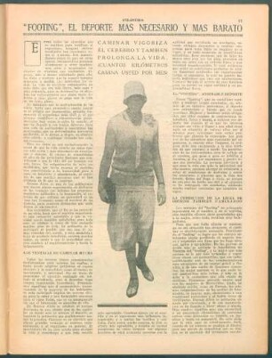 "Footing", el deporte más necesario y más barato