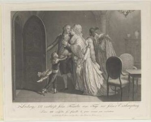 Bildnis des Ludwig XVI., der Marie Antoinette und deren Kindern