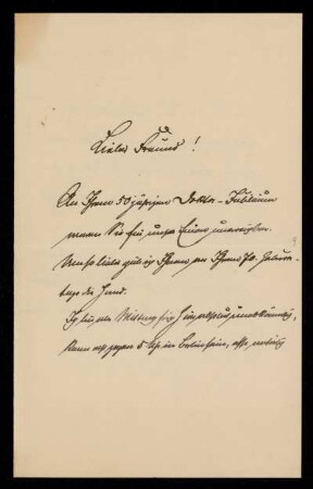 Brief von Karl Binding an Otto von Gierke, Leipzig, 8.1.1911