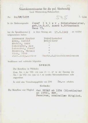 Ihler, Josef
