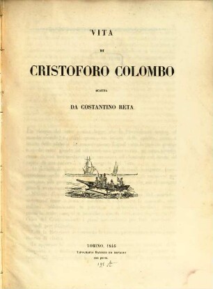 Vita di Cristoforo Colombo