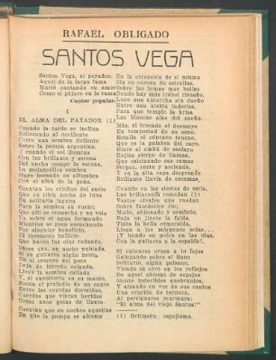 El alma del payador