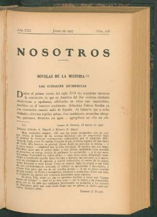 Novelas de la historia