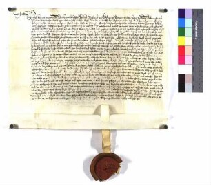 "Schuldbrief Heinrich Propst zu Ellwangen, Pfalzgraf bei Rhein" (Altrep. S. 331)