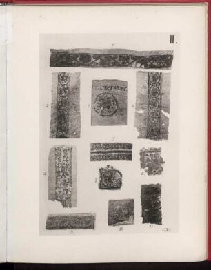 [Tafel II. - Textilien der römischen Epoche]