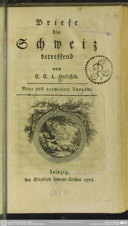 Briefe die Schweiz betreffend
