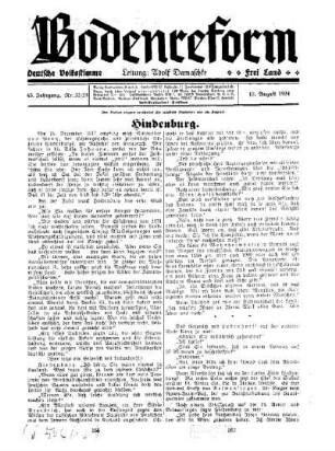 Hindenburg