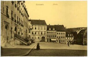 Roßwein. Markt