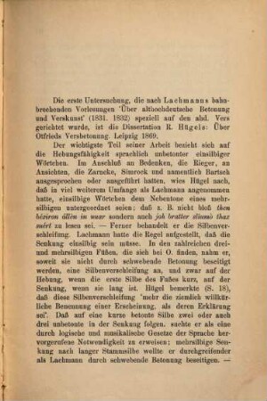 Beiträge zur Geschichte der älteren deutschen Litteratur. 3, Der altdeutsche Reimvers