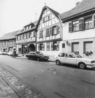 Fachwerkwohnhaus; Seligenstadt, Frankfurter Straße 11