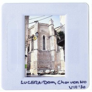 Lucera, Kathedrale : Chor Nordostansicht