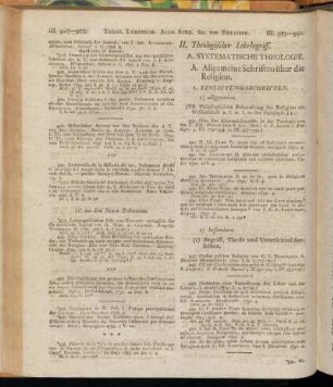 II. Theologischer Lehrbegriff
