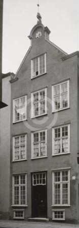 Fassade von Bürgerhaus Ankerschmiedegasse 21 in Danzig