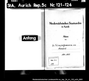 Die Teilung der Gemeinweide von Nenndorf