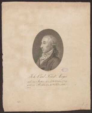 Meyer, Johann Karl Friedrich