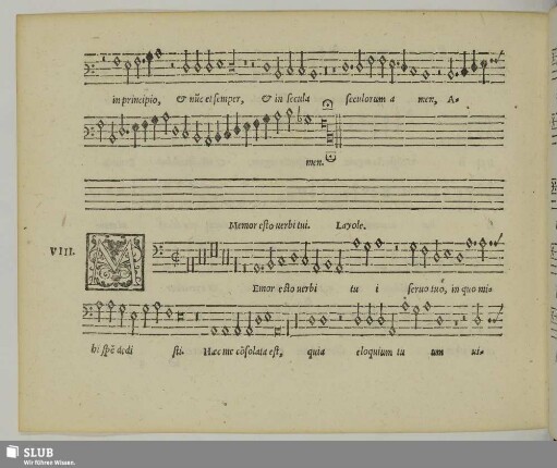 VIII. Layolle, Francesco de: Memor esto verbi tui