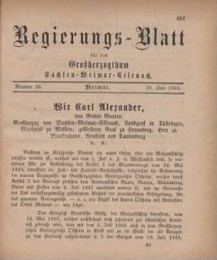Nr. 26 : 28. Juni 1868