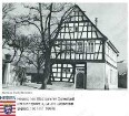 Eschollbrücken, Rathaus / Vorderansicht mit Vorplatz / vorgedrickte Weihnachtskarte von Hans Mehr (* 1923), Bürgermeister Eschollbrücken