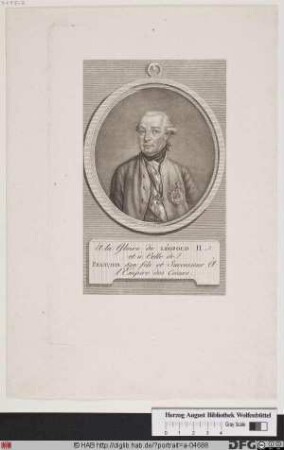 Bildnis Leopold II., römisch-deutscher Kaiser (reg. 1790-92)