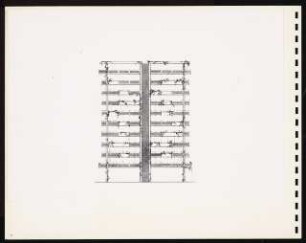 Sammelmappe: Appartementhaus Williams-Centre in Brookline, Massachusetts: Seitenansicht